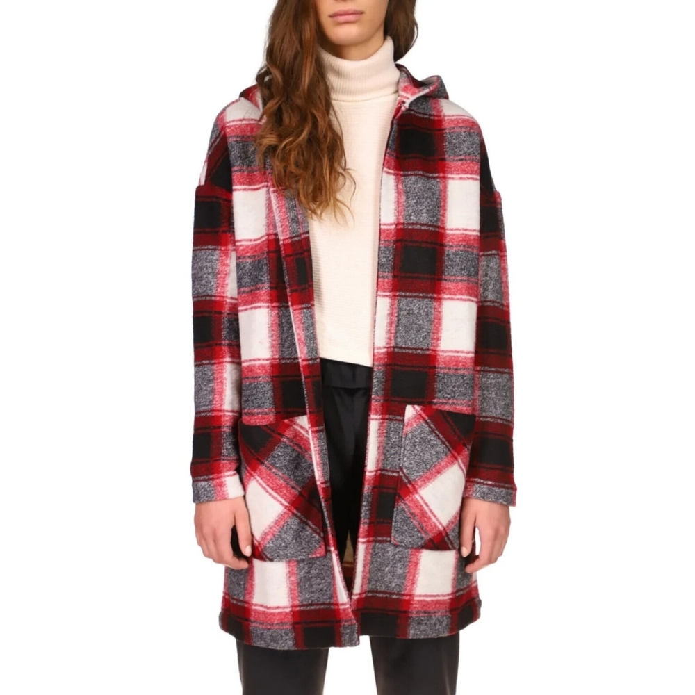 Sanctuary Blanket Plaid Cardigan